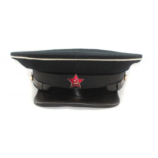ソビエトロシアの赤い軍海軍rkka役員ソ連邦バイザー・キャップwwii