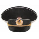 Sombrero de la visera de oficiales naval veloz ruso