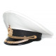 Soviet fleet / russian naval high rank officer's parade visor hat m69