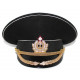ソビエト駿足の/ロシアの海軍上位役員バイザー帽子m69