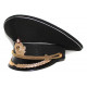 ソビエト駿足の/ロシアの海軍上位役員バイザー帽子m69