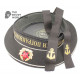 ロシアの海軍黒いussrバイザレスの帽子