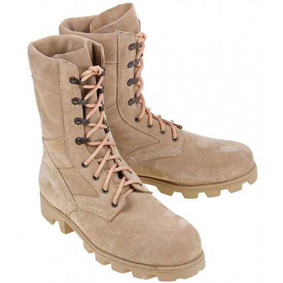 Airsoft leather tactical boots 11051 - SovietMilitaryStuff.com