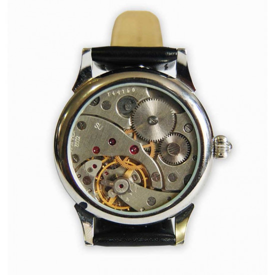 Reloj de pulsera mecánico antimagnético especial vintage ruso Molniya