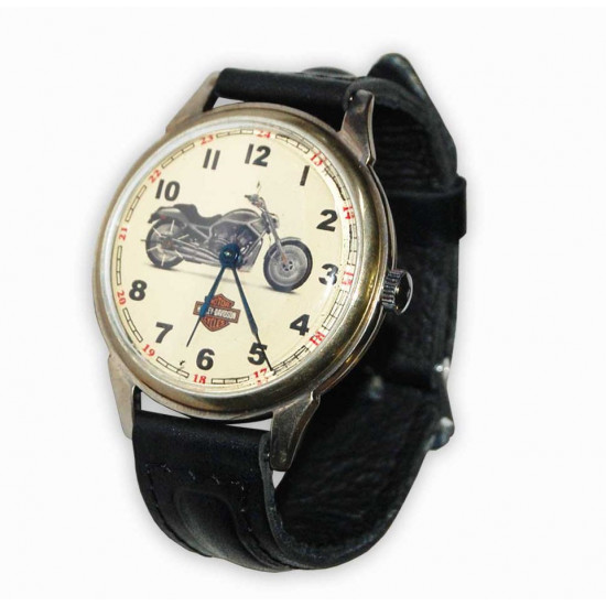 ロシアの腕時計「ハーレーダビッドソン」モルニヤ