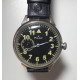 Reloj de pulsera negro piloto ruso MOLNIYA