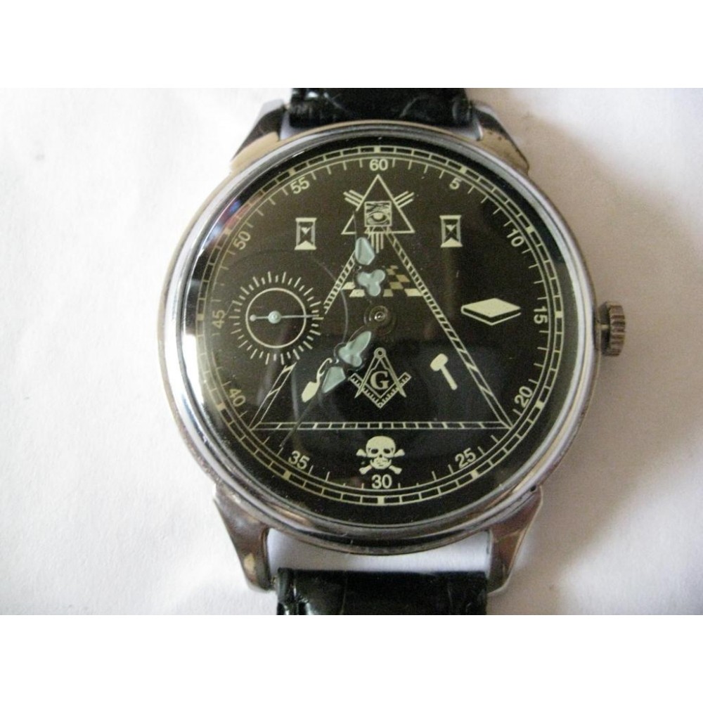 VINTAGE WRIST WATCH '' Masonic watch '' 1980s – Garnison 1919