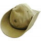 Sombrero caqui Panamá con insignia de estrella