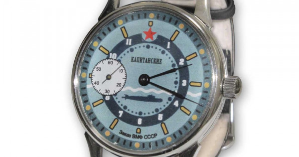 モルニヤ潜水艦キャプテンのロシアの機械式腕時計18宝石