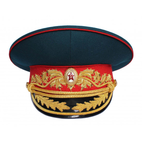 UdSSR russischer Marschall PARADE sowjetische Uniform Tunika Hosen und Visier Hut