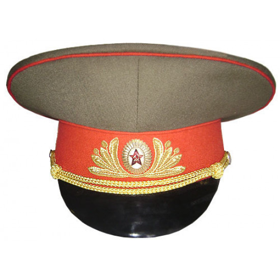 Ejército soviético / sombrero de la visera del campo de generales ruso m88