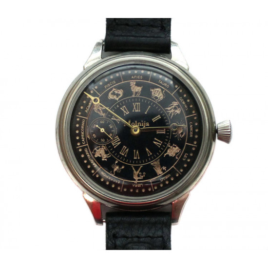 Reloj de pulsera mecánico soviético "MOLNIJA" - Brazos de URSS / Reloj de pulsera ruso ruso Molnia