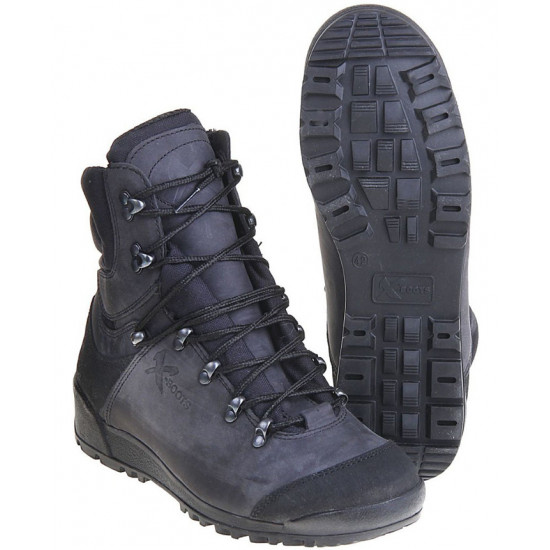 Airsoft Tactical boots urban "mangust" leater black 24241