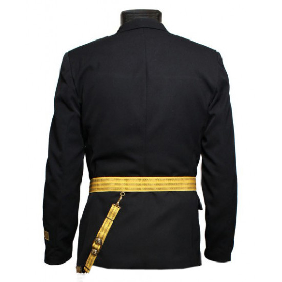 Soviético / capitán veloz naval ruso chaqueta negra