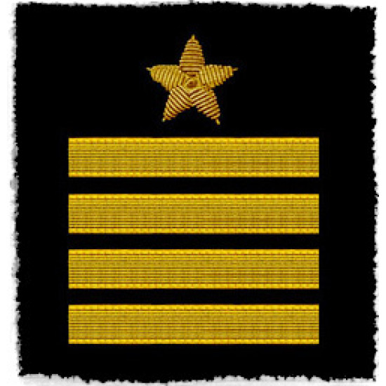Flotte soviétique, russe naval, marine de l`urss, 2 pièce d`épaule d`officiers