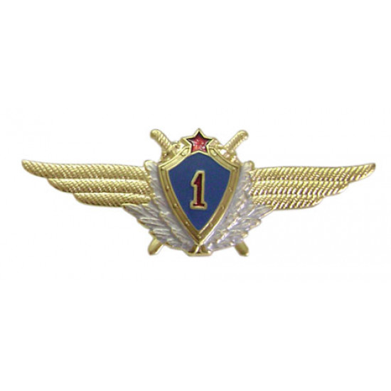 Insignia de la fuerza aérea de la urss 1er piloto de militares de la clase