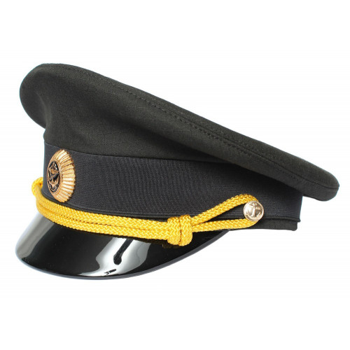 Officer's & Sergeant's Army Hats - Soviet Visor Hat, Russian Military ...