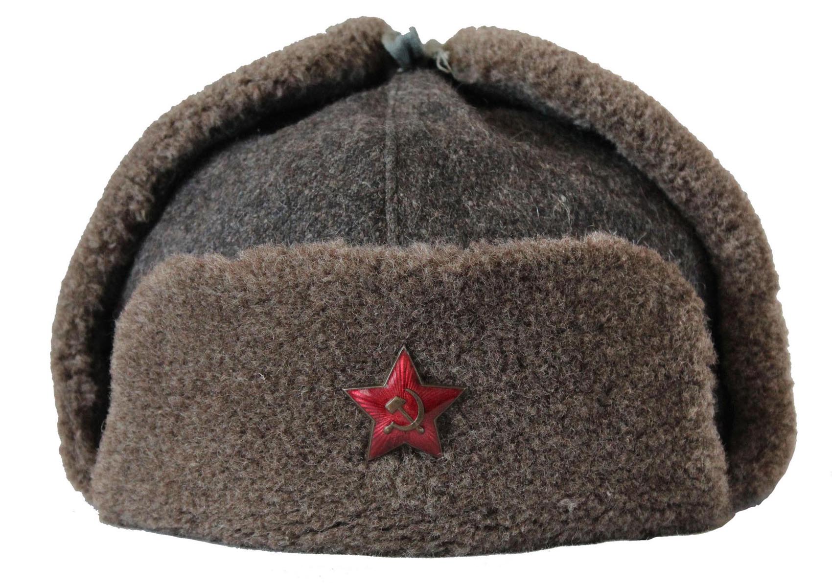 Russian Soldier With Ushanka