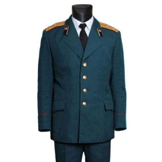 Soviético / uniforme del desfile del oficial de la infantería ruso