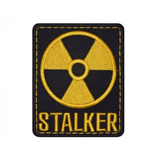 Stalker Game Tchernobyl Radiation Sew-on Brodé Patch # 1
