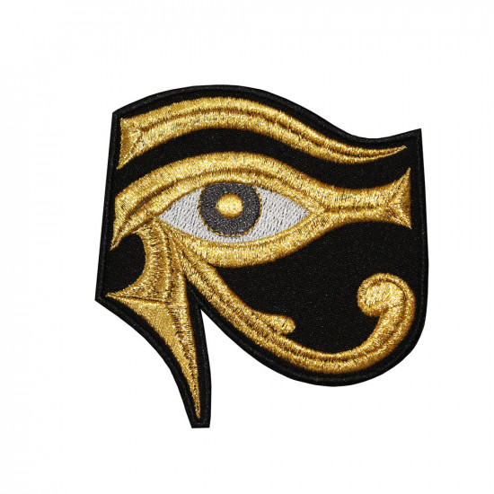 Parche bordado para coser / planchar / velcro con símbolo de Dios de Ra Egypt