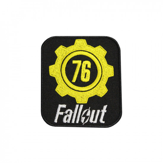 Acción Juego multijugador Fallout 76 Manga bordada Coser / Planchar / Parche de velcro