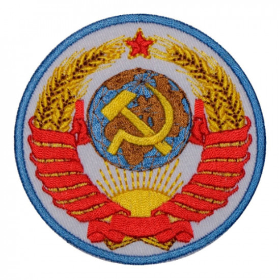 Unión Soviética Programa espacial ruso Uniforme URSS INSIGNIA Parche de uniforme de manga