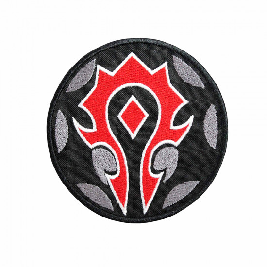 WoW The Horde World of Warcraft brodé à coudre / thermocollant / velcro