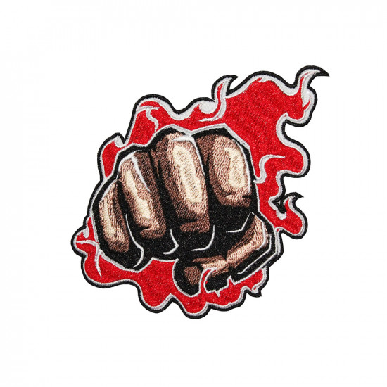 One Punch Man Anime Logo bestickt zum Aufnähen / Aufbügeln / Klettverschluss