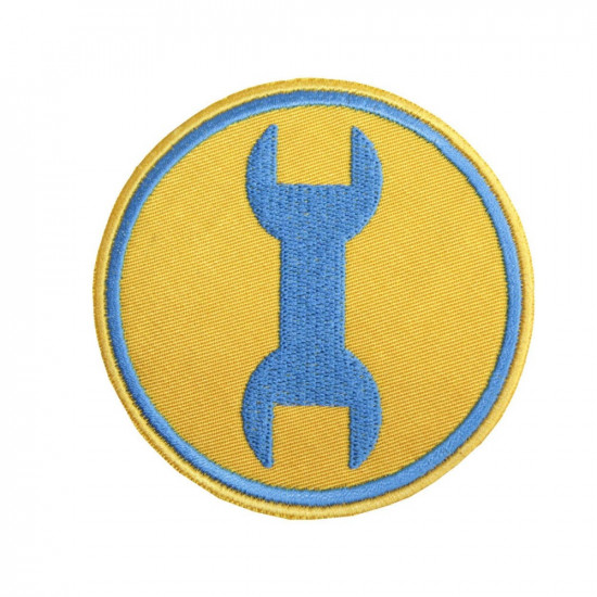 Team Fortress 2 Engineer Sew-on Rouge / Bleu Brodé TF2 Cosplay Patch