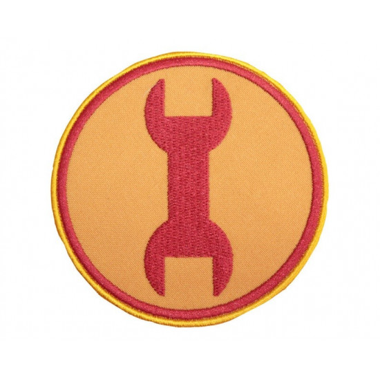 Team Fortress 2 Engineer Sew-on Rouge / Bleu Brodé TF2 Cosplay Patch
