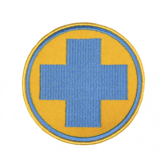 Team Fortress 2 Medic Red Embroidered Sew-on Cosplay Patch