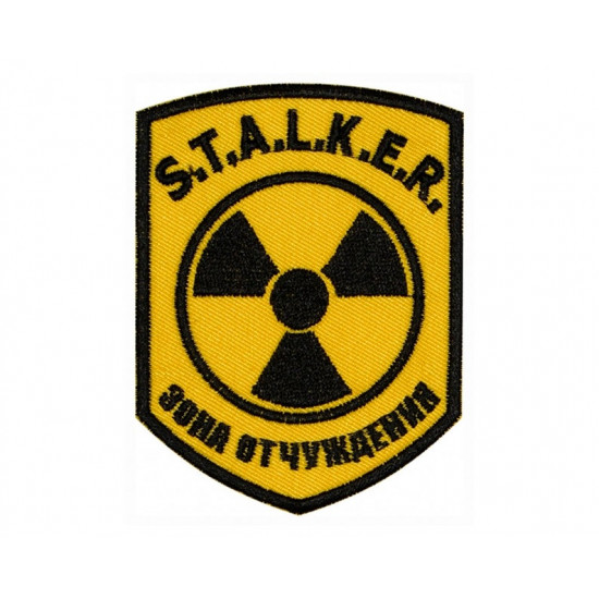 S.T.A.L.K.E.R. Faction Exclusion Zone embroidery sew-on gaming patch
