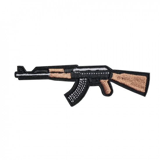 AK-47 Patch brodé à coudre / thermocollant / velcro