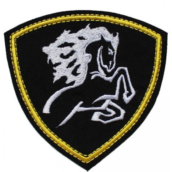   Internal Troops North-Caucasian district Sew-on Handmade patch with horse