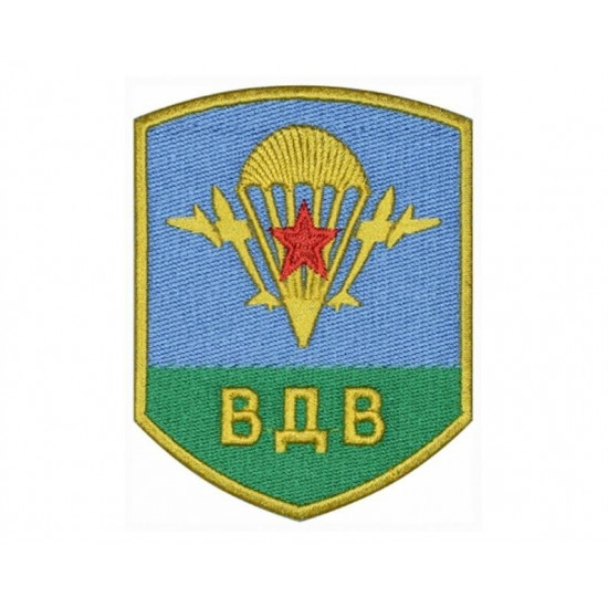 VDV SIGN Airborne Sew-onロシアの手作り刺繍パッチ