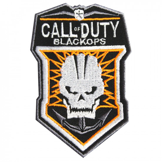Call of Duty Black Ops Spiel Aufnähen / Aufbügeln / Klettverschluss