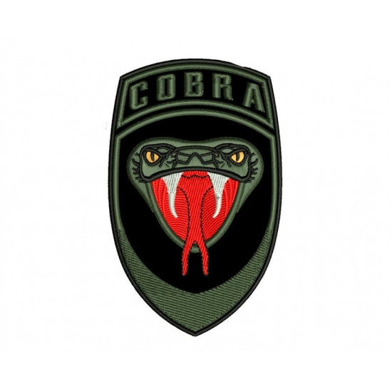 Cobra Airsoft Spiel Snake Tactical Russian Federation Ärmel Bestickt Aufnäher