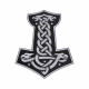 Mjolnir Thor's Hammer Jacket刺繍入りソーオンハンドメイドパッチ＃9