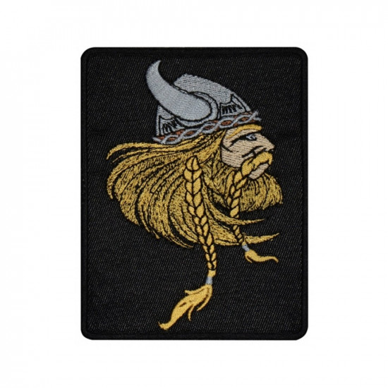 Viking Embroidered Sew-on Sleeve Mythologie handgemachte Patch # 5