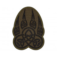 Celtic mythology embroidered Cross Sew-on / Iron-on / Velcro Patch