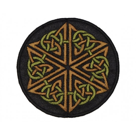 Keltischer Stickereiknoten Machine Mythology patch Сeltic