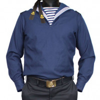 Soviet / naval sailor uniform with collar