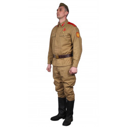 Soviet uniform 2024 Military Uniform Red Army Automobile troops Officer Ensign USSR 100 % Original