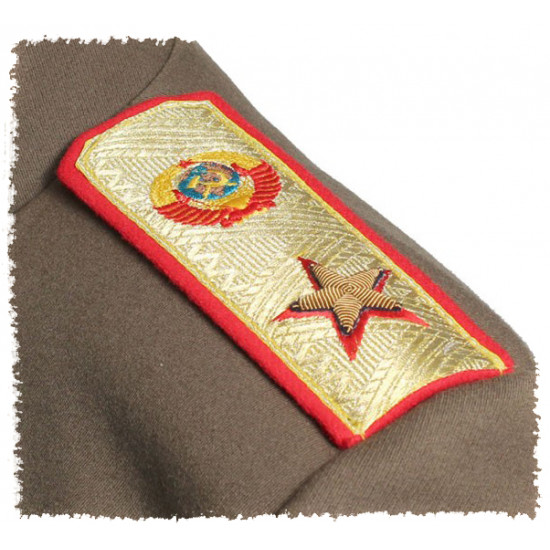 ソビエト連邦軍ジャケットの赤い軍ソ連邦マーシャル語