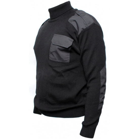 Vodolazka sweater Warm winter jacket Long neck Turtleneck knitted sweater Tactical gear
