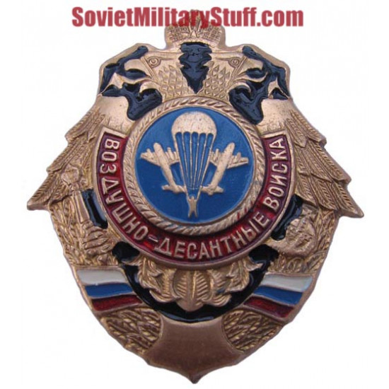 Force aéroportée militaire russe vdv parachutiste de badge