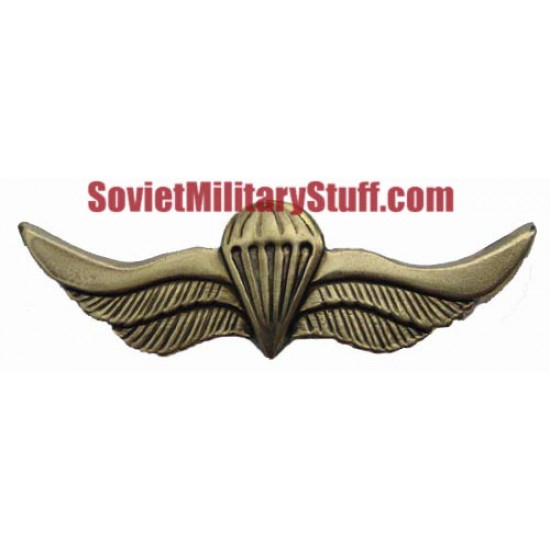 Vdv ruso spetsnaz manotazo de alas de la insignia del paracaidista metálico