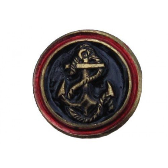 Ancre de badge d`emblème de fusiliers marins en métal soviétique logo militaire