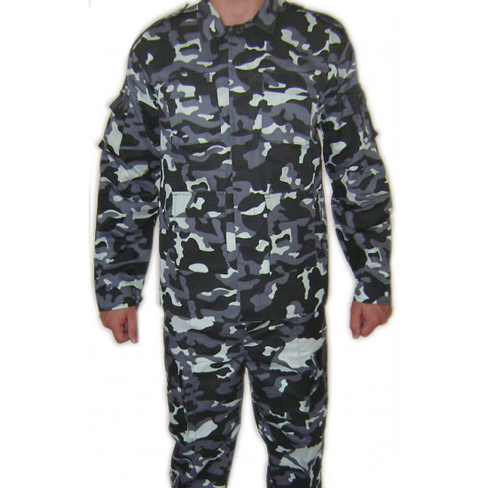 Tactical "Day-Night" camo suit Airsoft jacket and trousers Camouflage suit for training